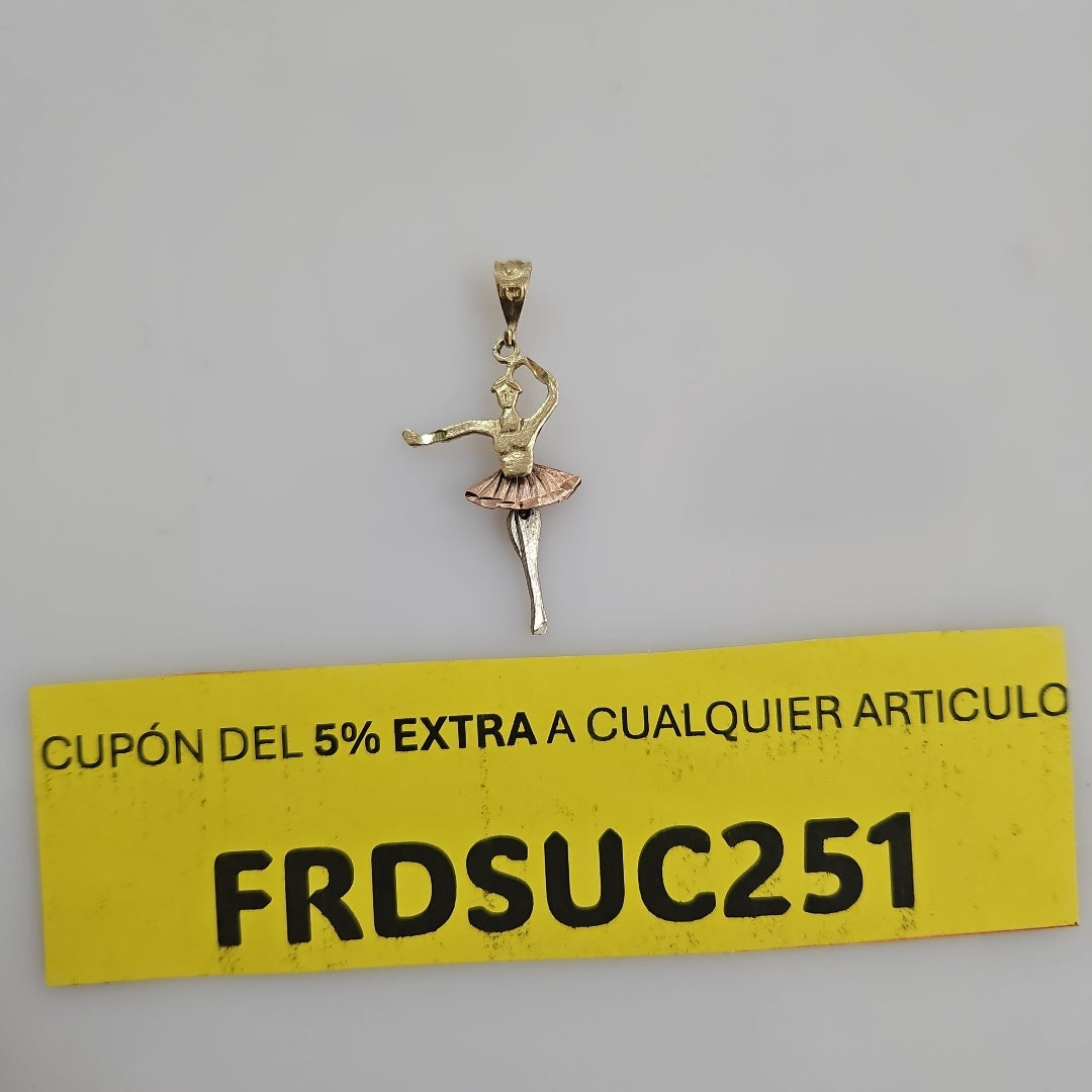 DIJE. ORO. 14 K 2.2 GRMS (SEMINUEVO)
