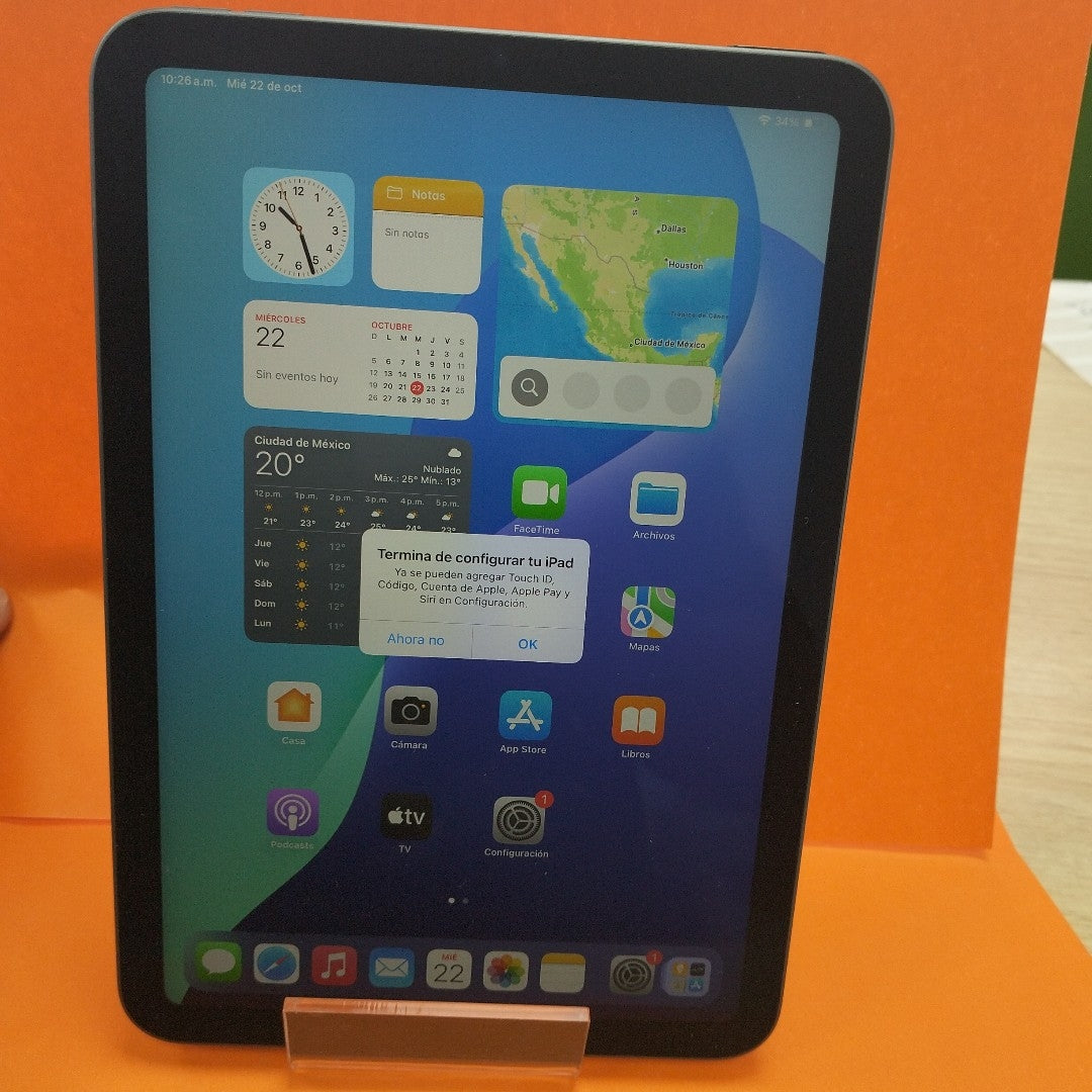 TABLETA APPLE IPAD MINI 6 A2567 256 GB 4 GB RAM (SEMINUEVO)