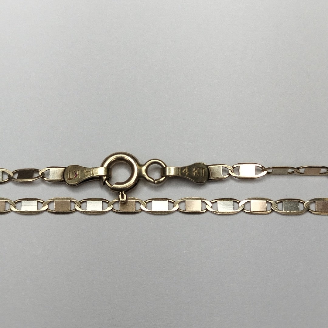 CADENA. ORO. 14 K 3.1 GRMS (SEMINUEVO)