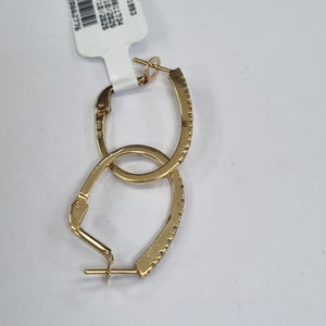 ARRACADAS PAR. ORO. 14 K 4.4 GRMS (SEMINUEVO)