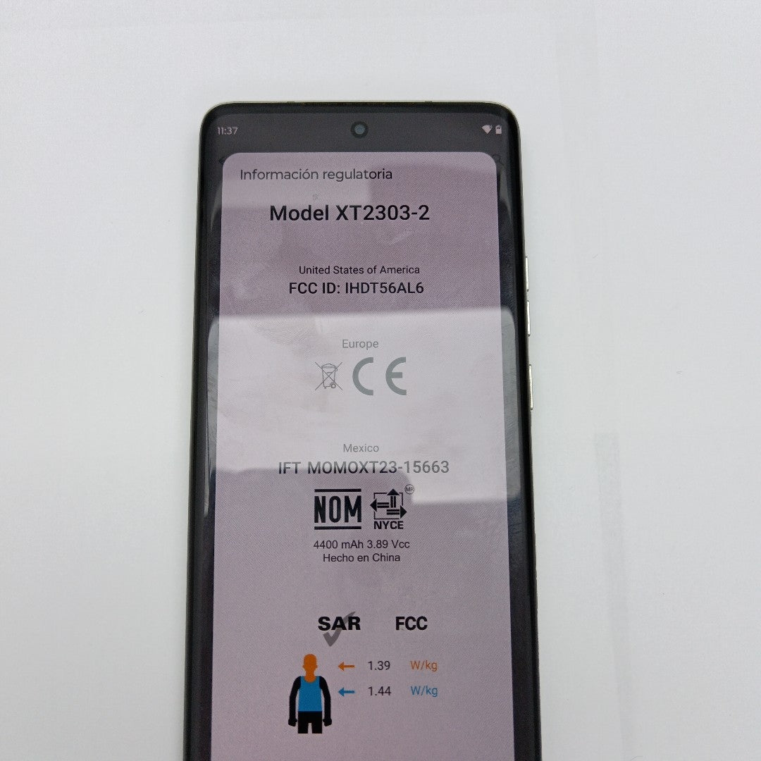 CELULAR MOTOROLA EDGE 40 XT2303-2 (2023) 256 GB 8 GB RAM (SEMINUEVO)