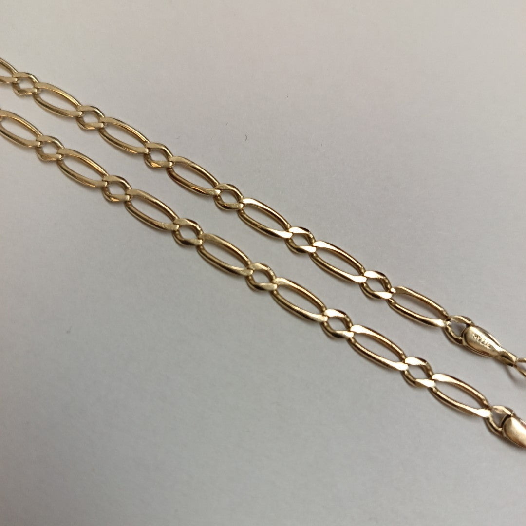 PULSERA. ORO. 14 K 4.6 GRMS (SEMINUEVO)