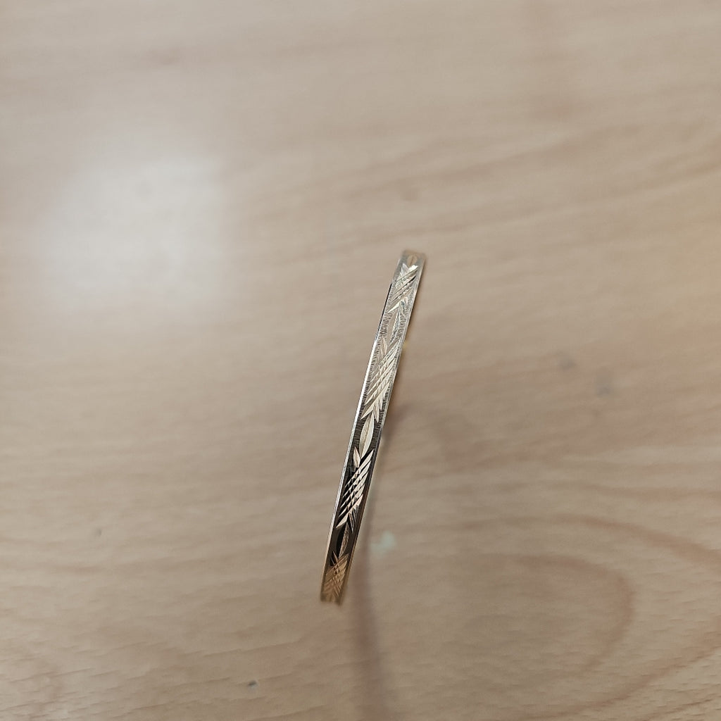 PULSERA RIGIDA ORO 14 K 5,60 GRMS (SEMINUEVO)