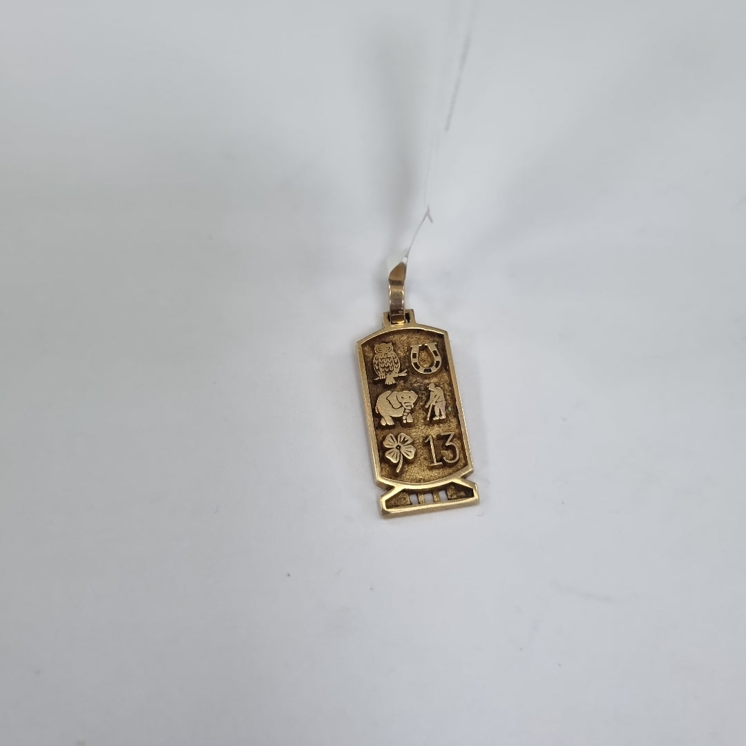 DIJE. ORO. 14 K 3.4 GRMS (SEMINUEVO)