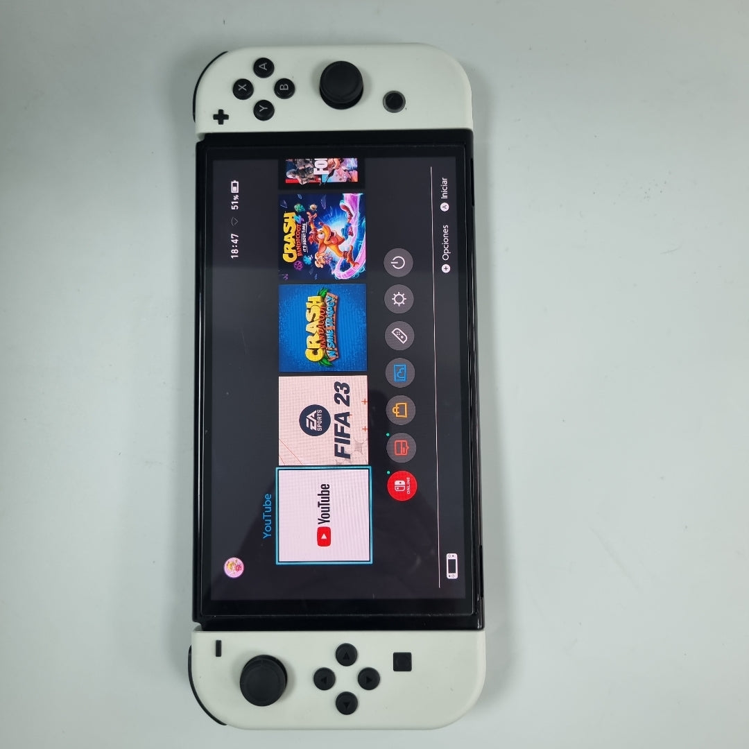 CONSOLA DE VIDEOJUEGO NINTENDO SWITCH OLED 64 GB (SEMINUEVO)