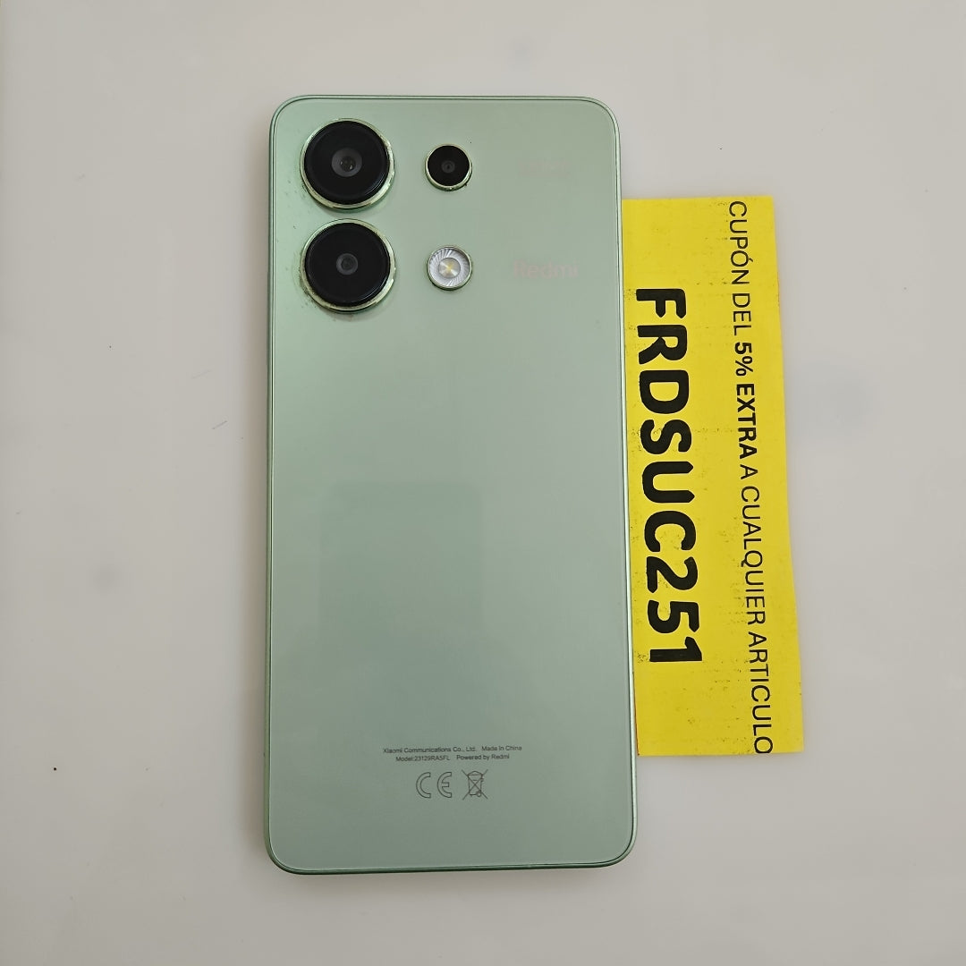 CELULAR XIAOMI REDMI NOTE 13 23129RA5FL (2024) 256 GB 8 GB RAM (SEMINUEVO)