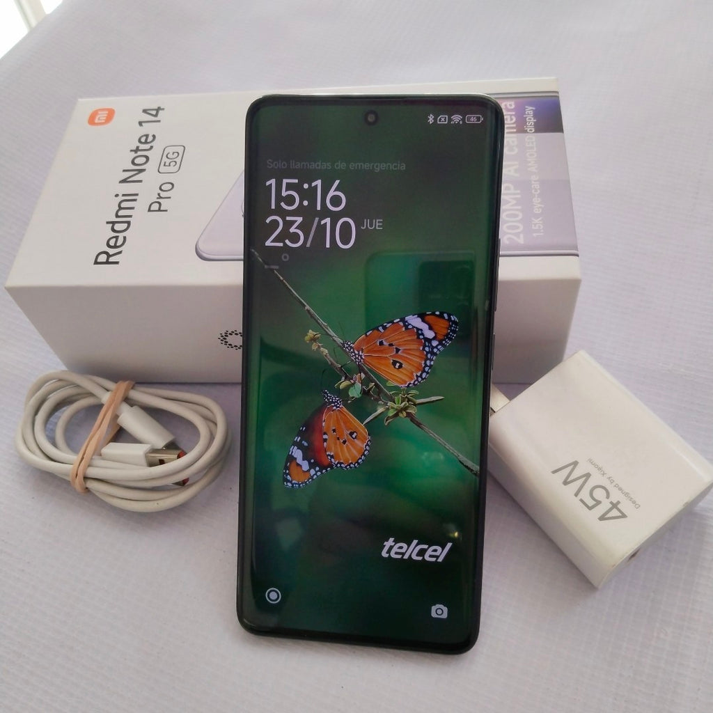 CELULAR XIAOMI REDMI NOTE 14 PRO 5G 24090RA29G (2025) 256 GB 8 GB RAM