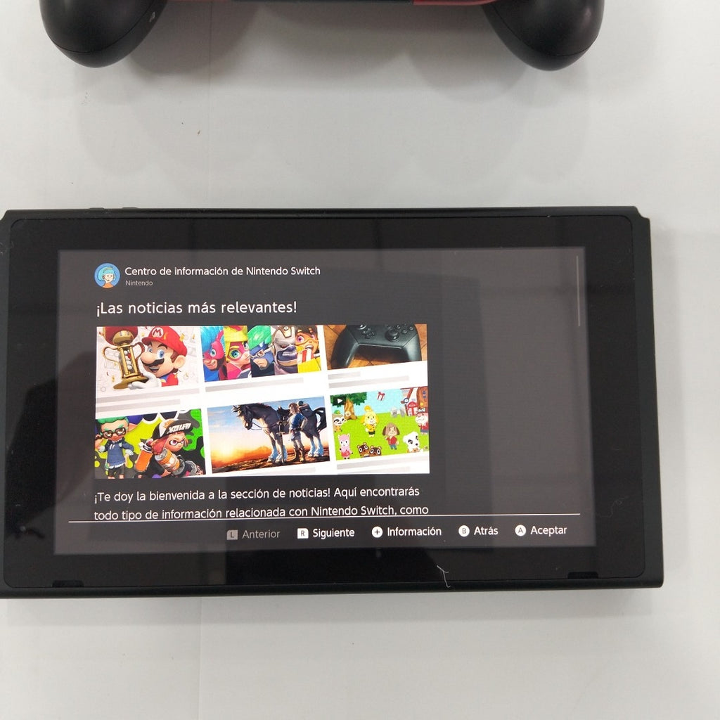 CONSOLA DE VIDEOJUEGO NINTENDO SWITCH 32 GB (SEMINUEVO)
