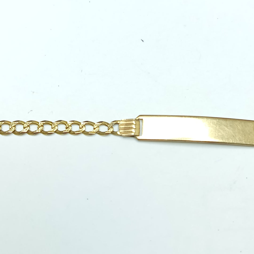 ESCLAVA. ORO. 10 K 3.7 GRMS (SEMINUEVO)