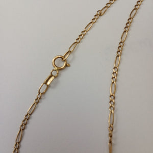 CADENA. ORO. 14 K 3.4 GRMS (SEMINUEVO)