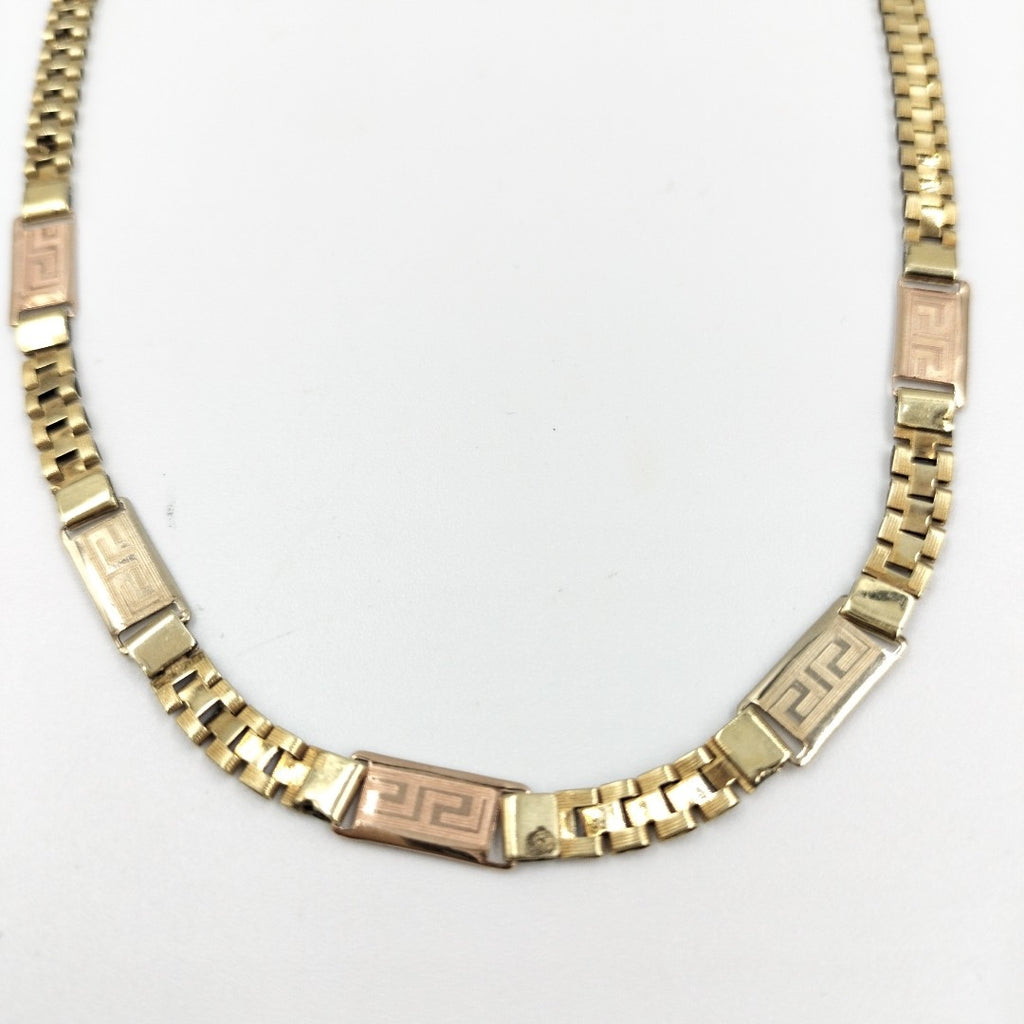 K1 8,30 GRMS 14 K ESPECIFICACIONES COMPLEMENTARIAS GARGANTILLA T/TIPO ROLEX ORO (SEMINUEVO)