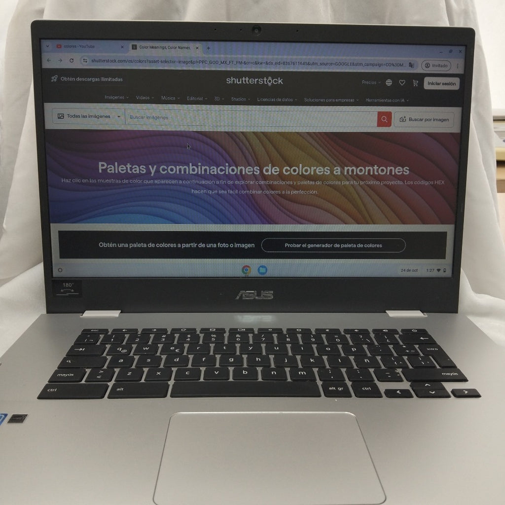 LAPTOP ASUS CHROMEBOOK PLUS FLIP CM3401FFA-R38G256S (2024) 256 GB SSD 8 GB RAM (SEMINUEVO)