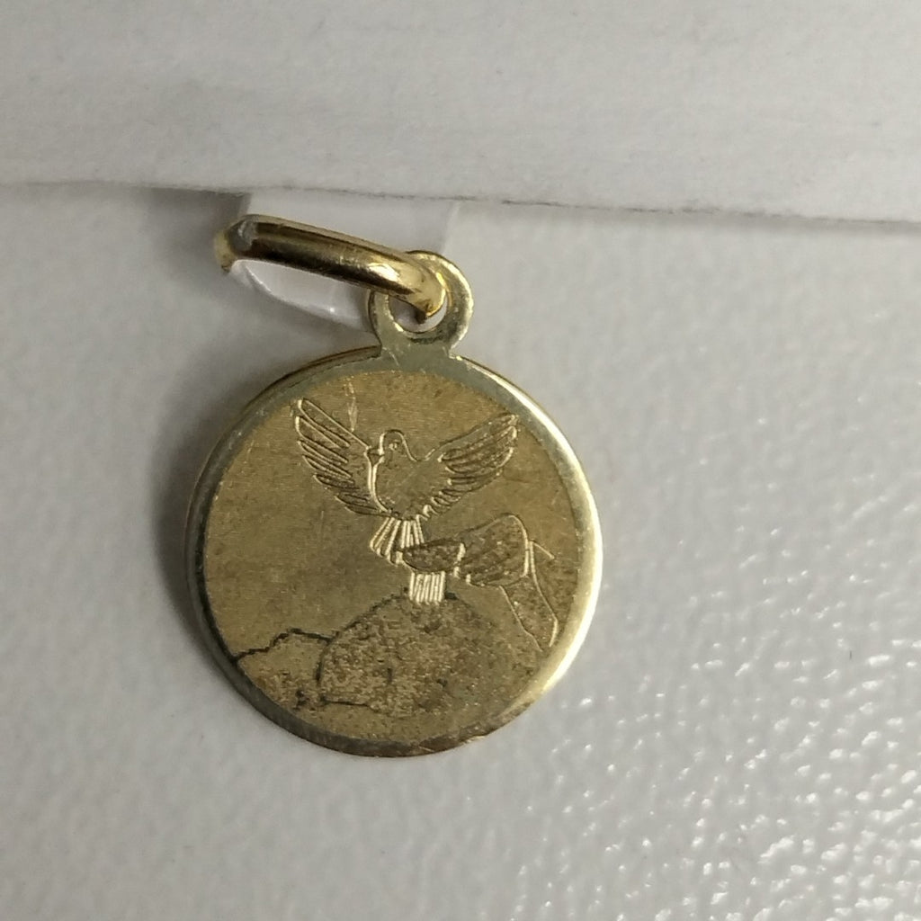 10433REL00000B459 FRD5 MEDALLA DE BAUTIZO MINI ORO 14K 0.5GRS (NUEVO)