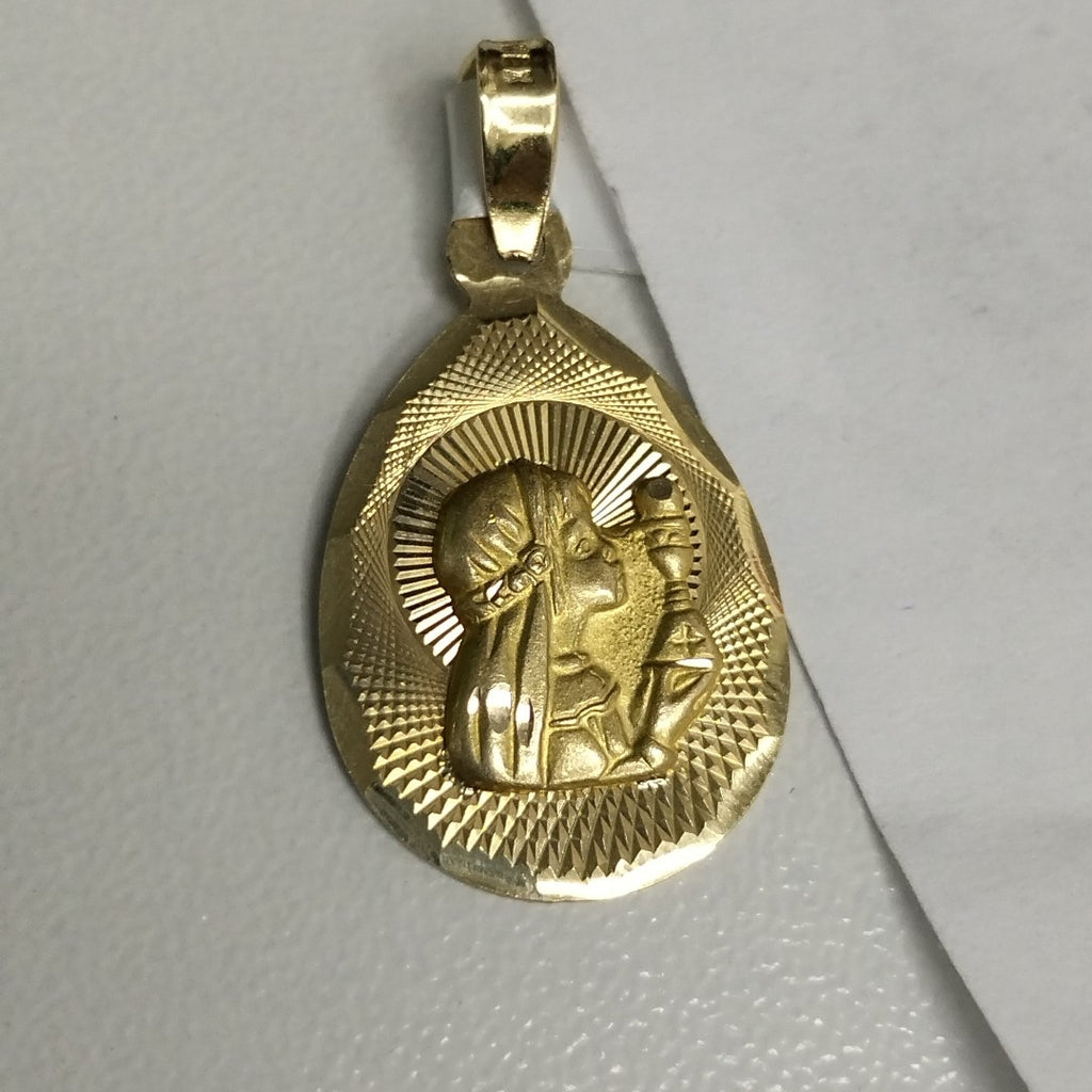 10198MED01000B882 FRD15 MEDALLAS ORO 14K 1.5GRS (NUEVO)