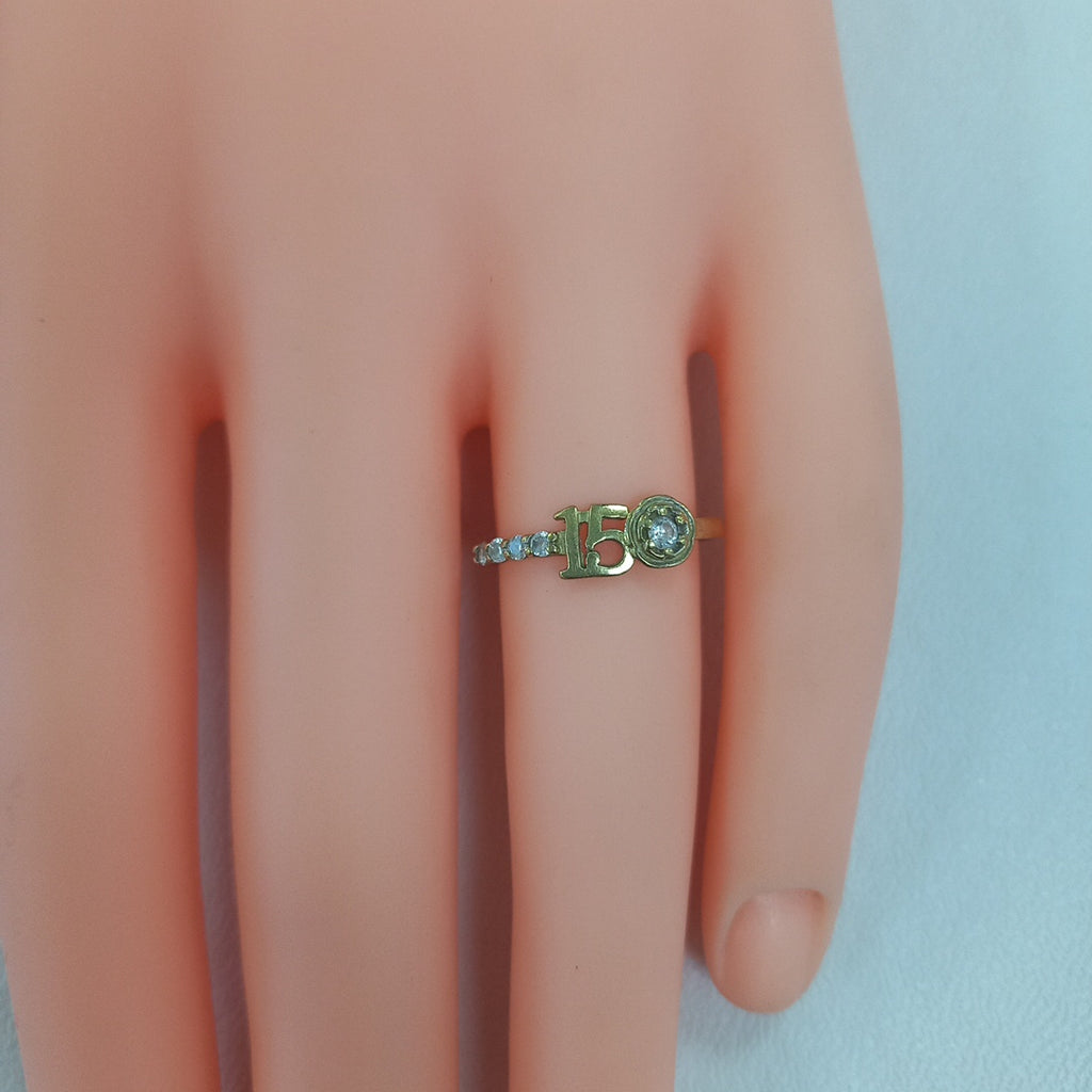 ANILLITO ORO 10 K 1,00 GRMS (SEMINUEVO)