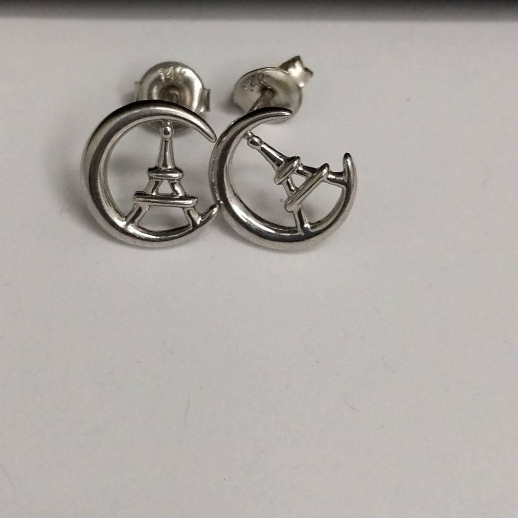 10099ARE02400B591 FRD17 ARETES ORO 14K 1.6GRS (NUEVO)