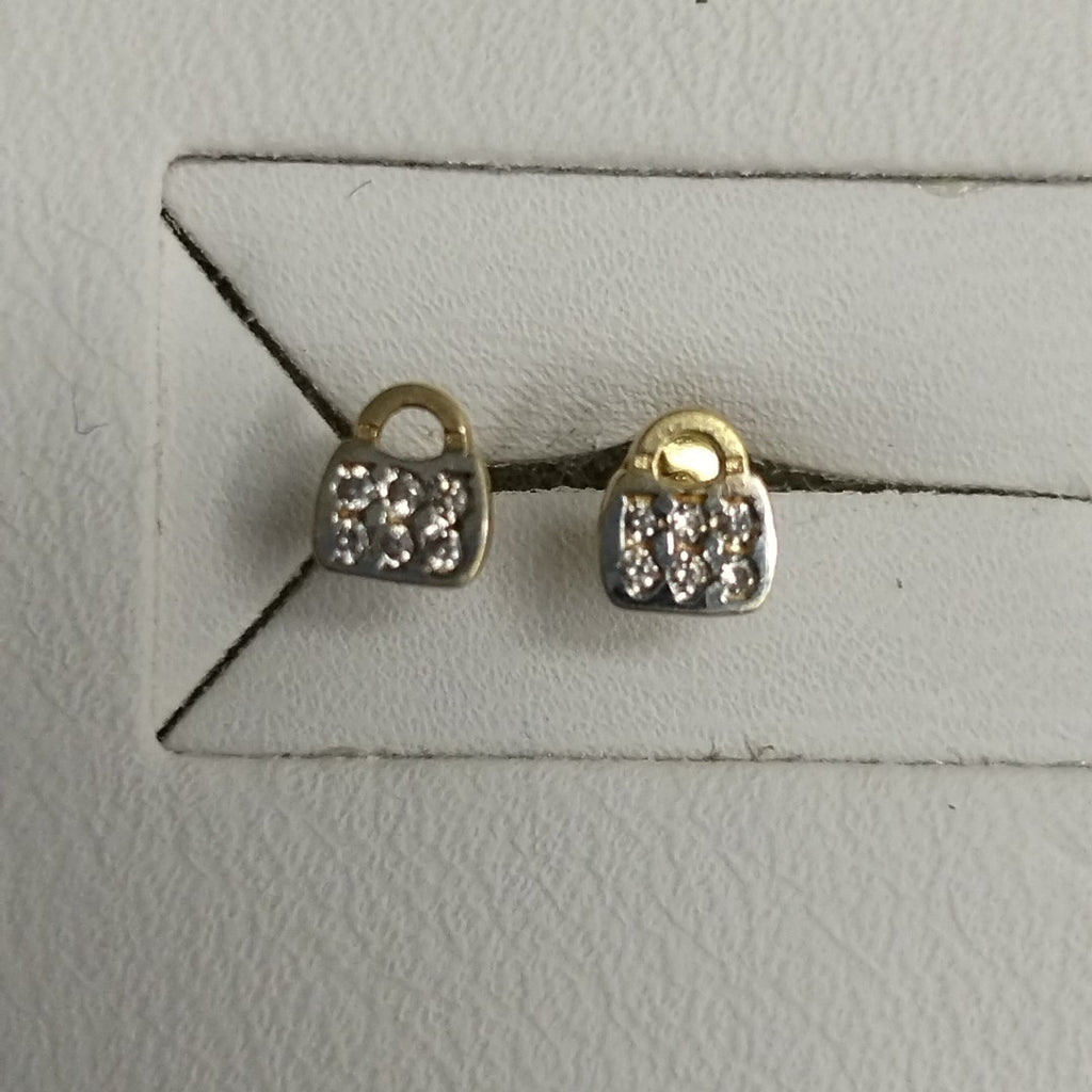 BROQUELES ORO 14K 1 (NUEVO)