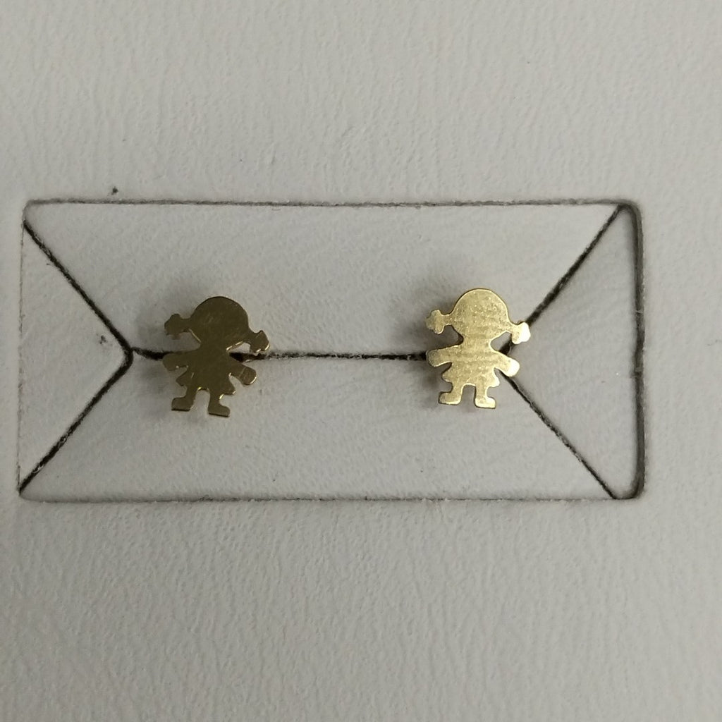 BROQUELES ORO 14K 1 (NUEVO)