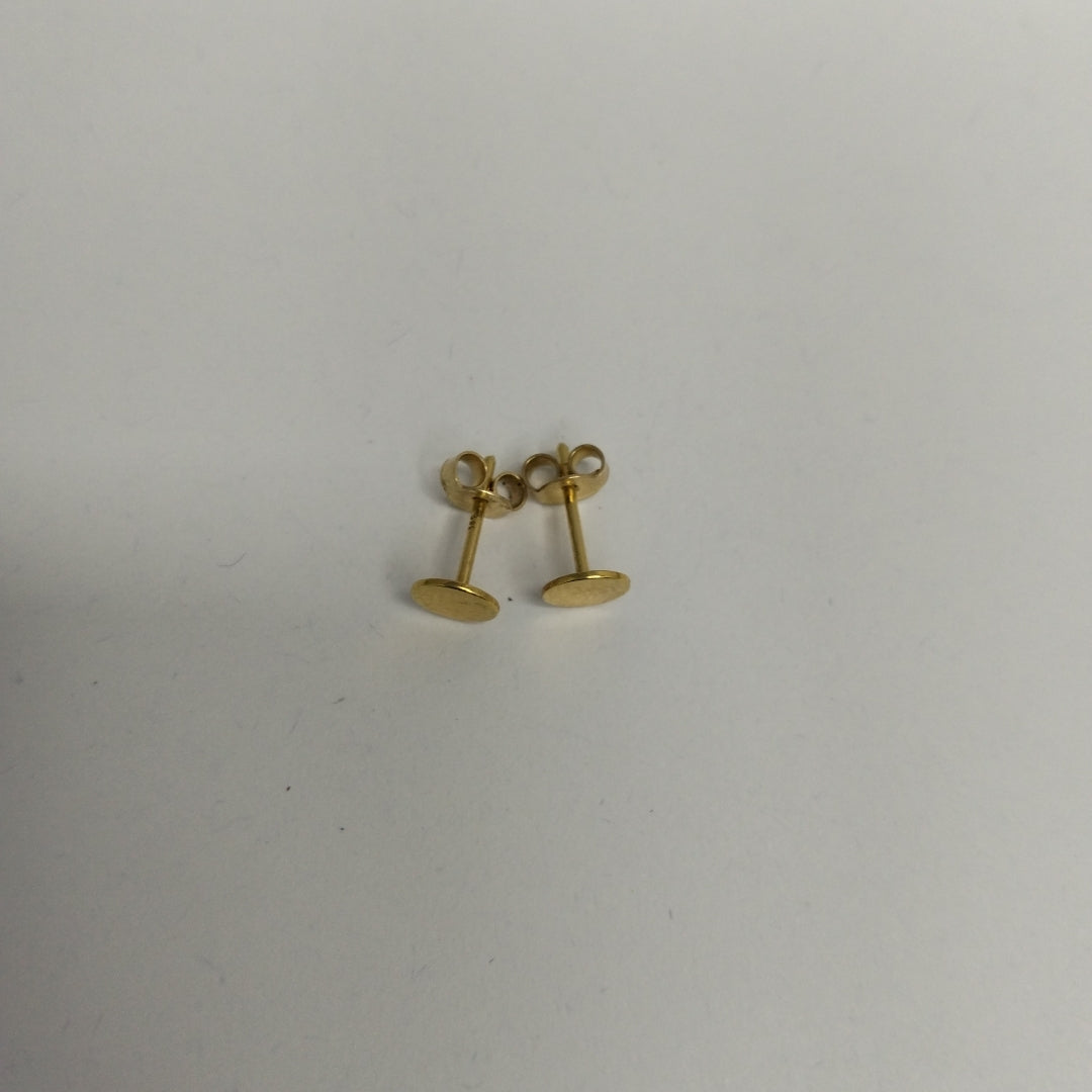 10023BRO00000B1915 FRD12 BROQUEL DE CIRCULO ORO 14K 0.9GRS (NUEVO)