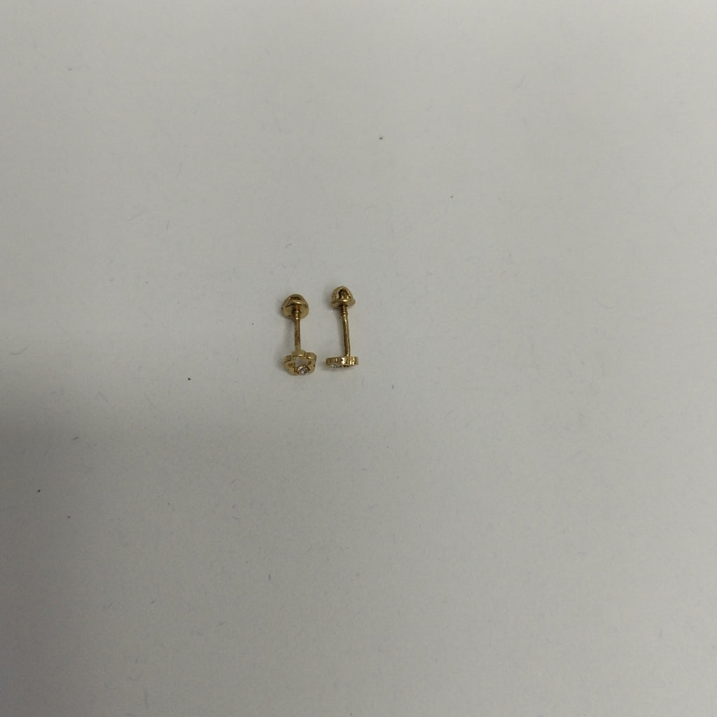 BROQUELES ORO 14K 1 (NUEVO)