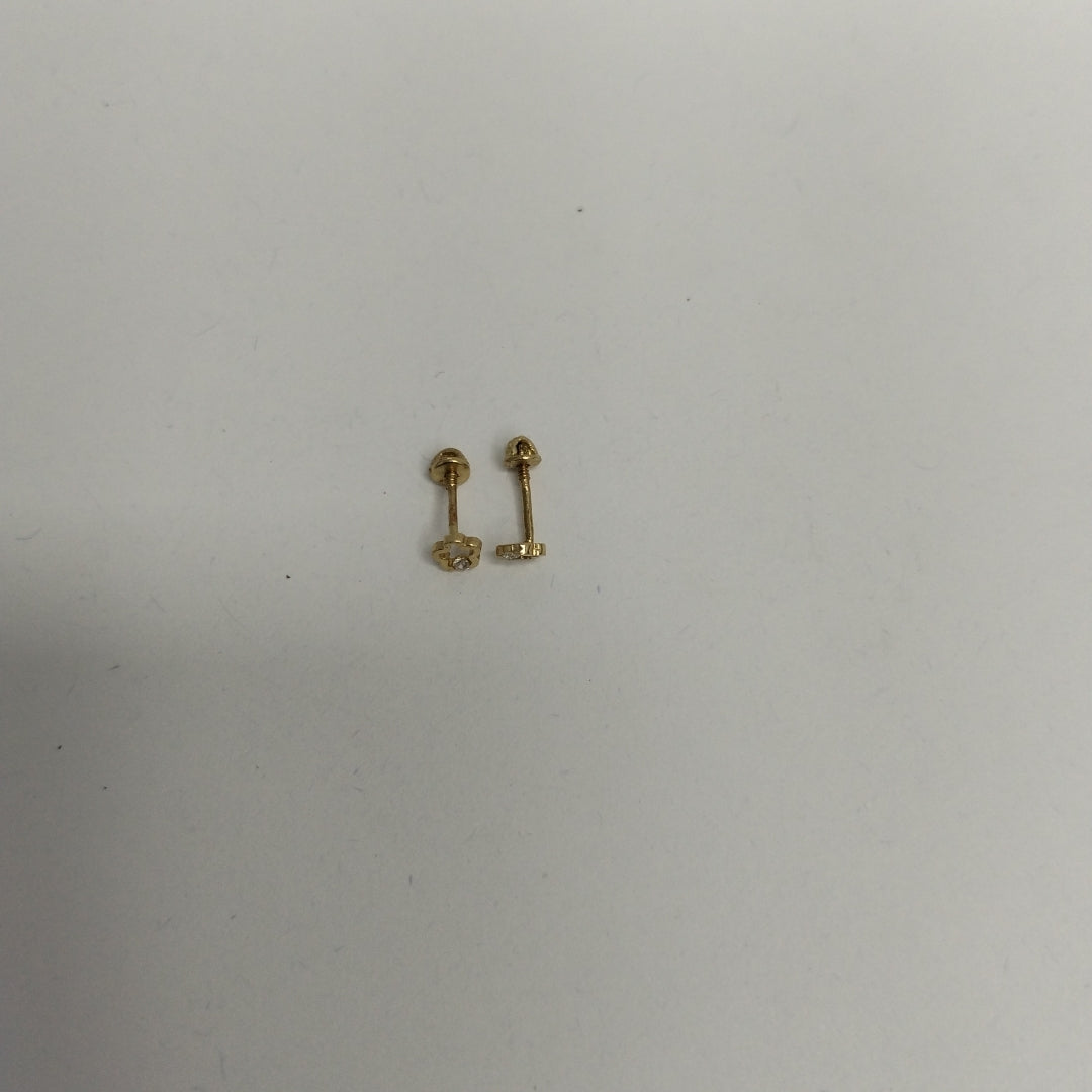 BROQUELES ORO 14K 1 (NUEVO)