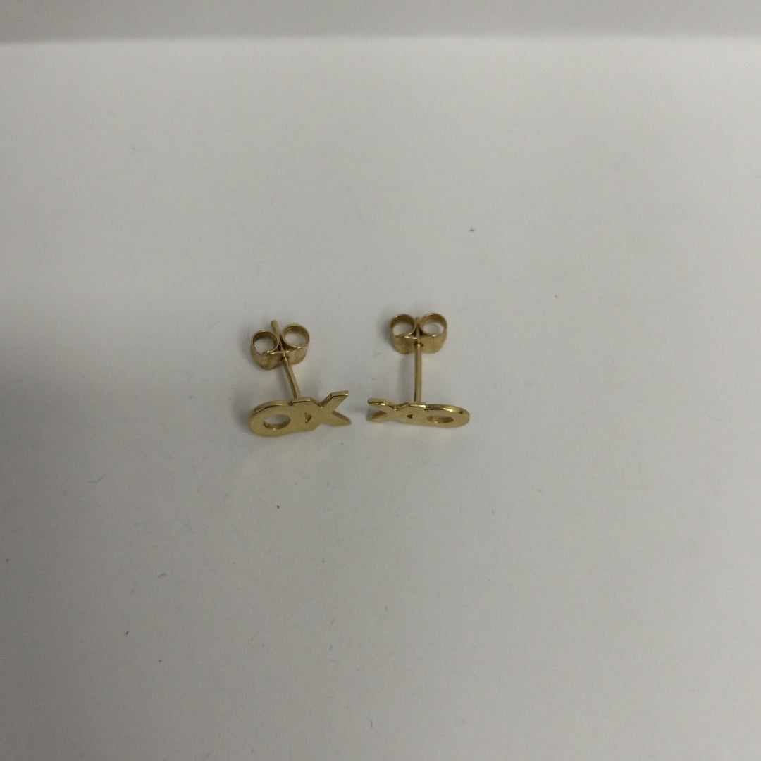 10950ARE99600B951 FRD15 ARETES ORO 14K 1.2GRS (NUEVO)