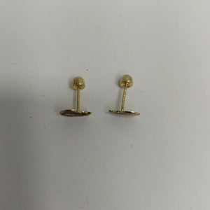 BROQUELES ORO 14K 1 (NUEVO)