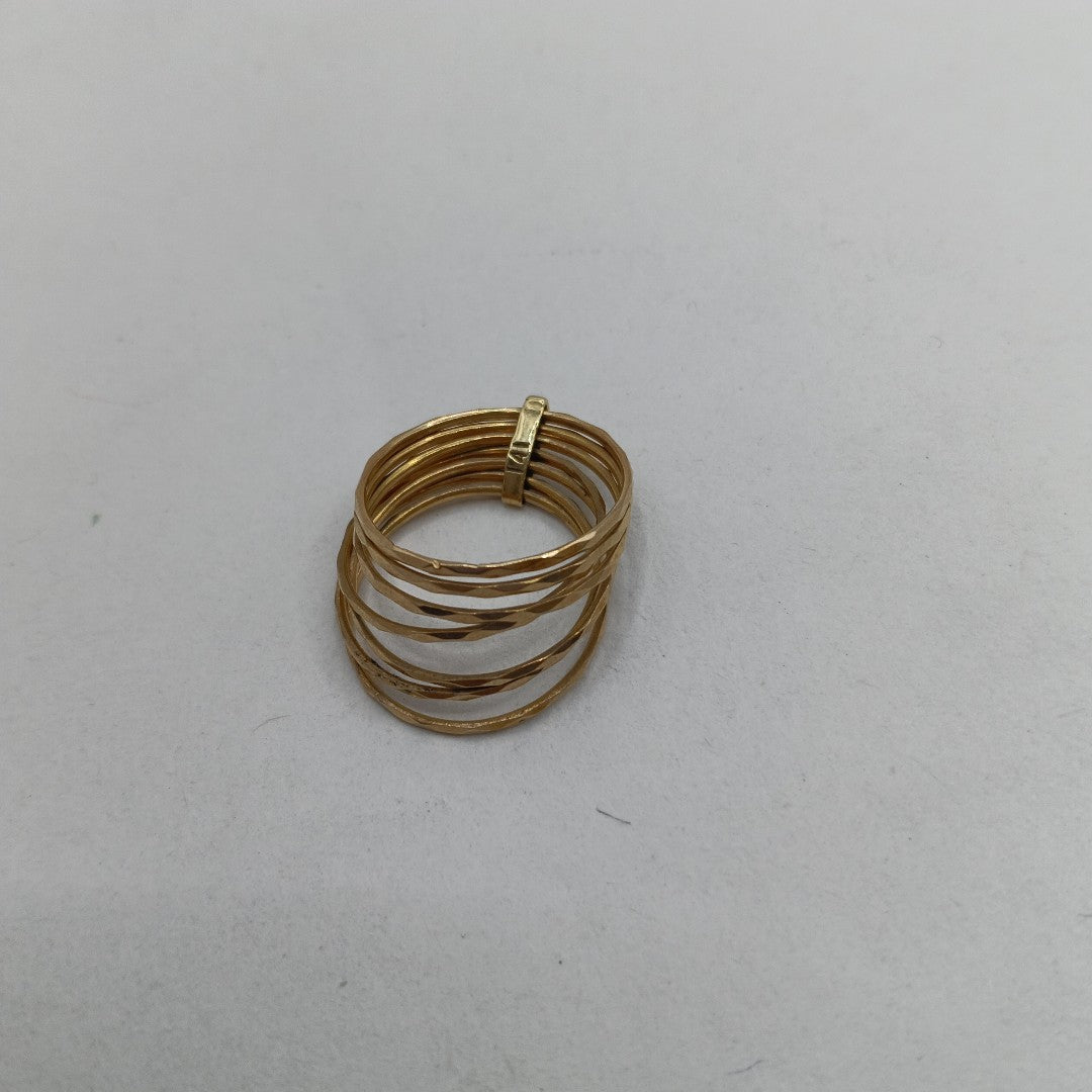 ANILLITO, SEMANARIO DE ARGOLLAS. ORO. 14 K 3.2 GRMS (SEMINUEVO)