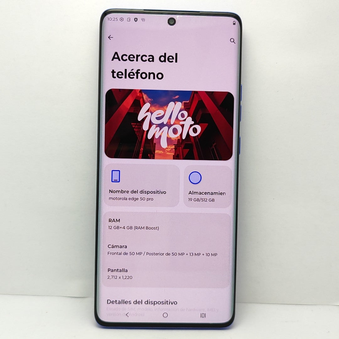 CELULAR MOTOROLA EDGE 50 PRO XT2403-2 (2024) 512 GB 12 GB RAM (SEMINUEVO)