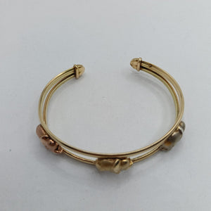 PULSERA RIGIDA ORO 14 K 9,60 GRMS (SEMINUEVO)