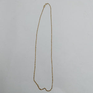 CADENA. ORO. 10 K 0.9 GRMS (SEMINUEVO)