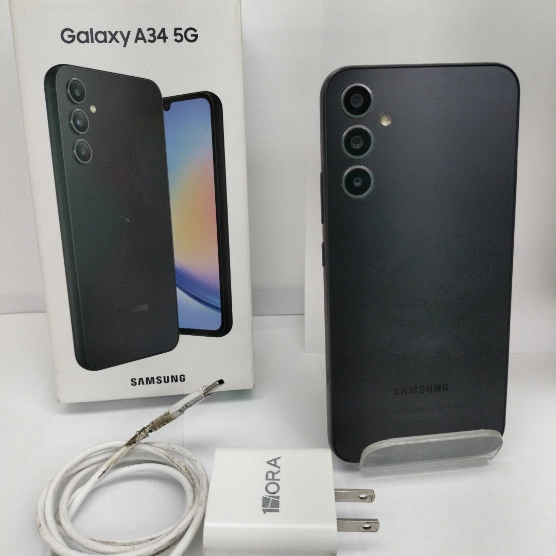 CELULAR SAMSUNG GALAXY A34 5G SM-A346M/N 128 GB 6 GB RAM (SEMINUEVO)
