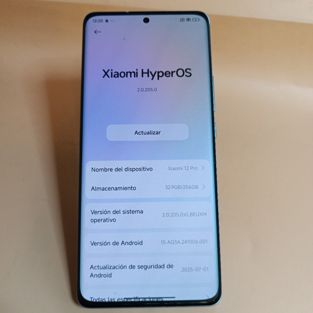 CELULAR XIAOMI 12 PRO 2201122G (2022) 256 GB 12 GB RAM (SEMINUEVO)