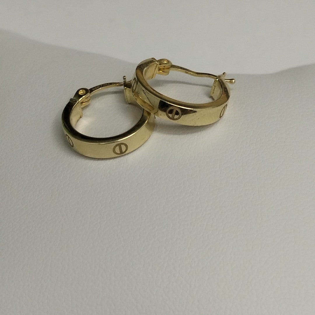 ARRACADAS ORO 14K 1.2 (NUEVO)