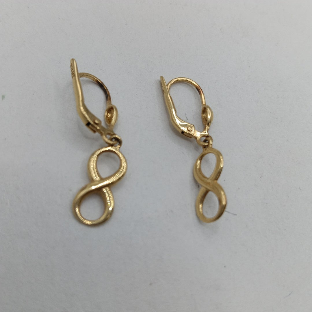 ARETES PAR. ORO. 14 K 2.1 GRMS (SEMINUEVO)