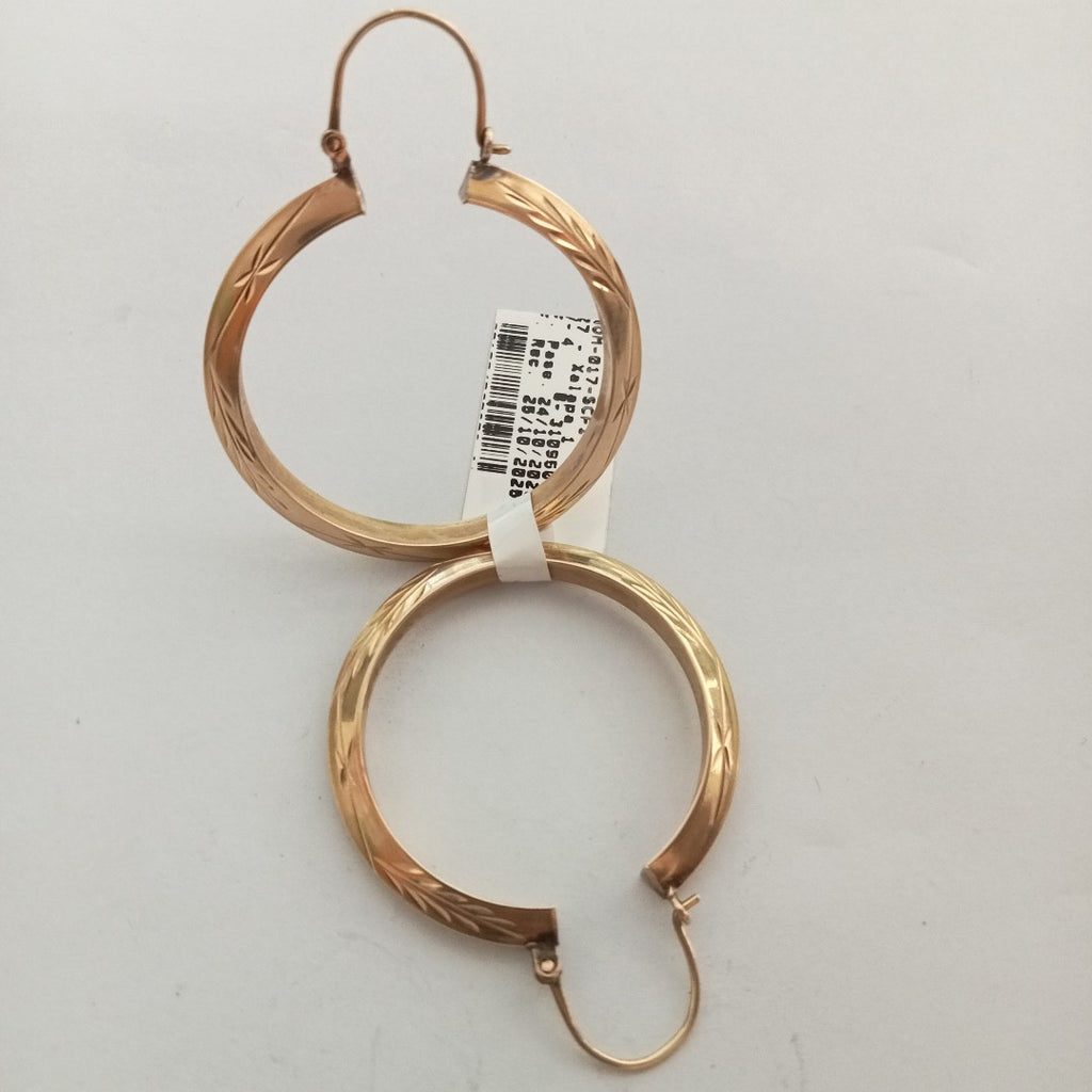 ARRACADAS PAR. ORO. 14 K 4.5 GRMS (SEMINUEVO)