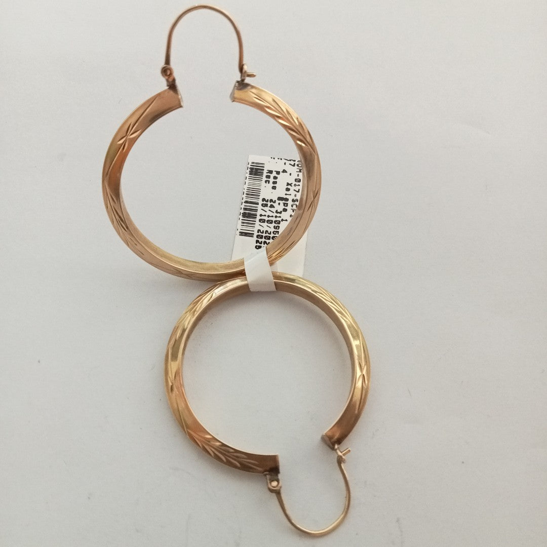 ARRACADAS PAR. ORO. 14 K 4.5 GRMS (SEMINUEVO)