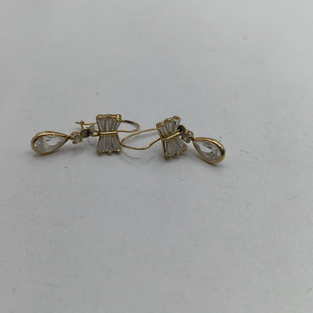 ARETES PAR ORO 10 K 1,00 GRMS (SEMINUEVO)