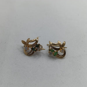 ARETES PAR. ORO. 14 K 2.2 GRMS (SEMINUEVO)