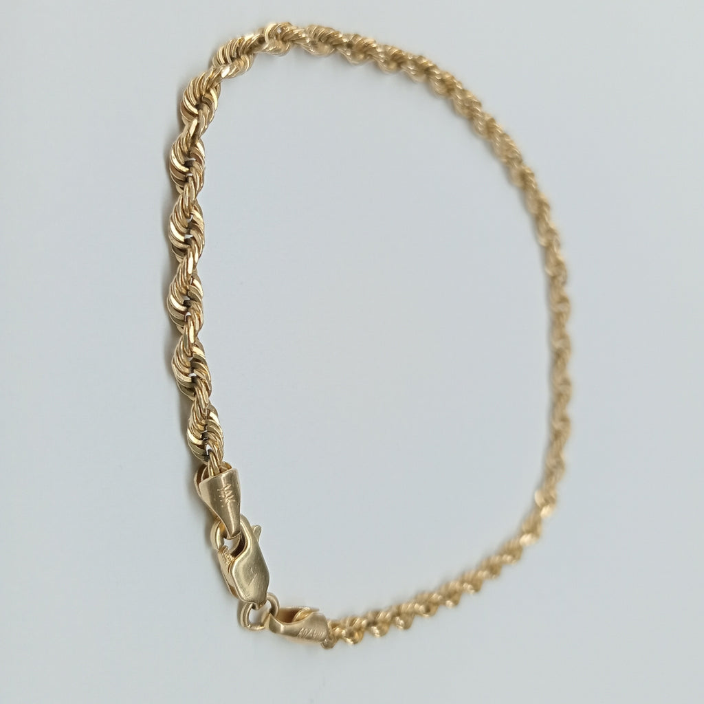 PULSERA. ORO. 14 K 5.5 GRMS (SEMINUEVO)