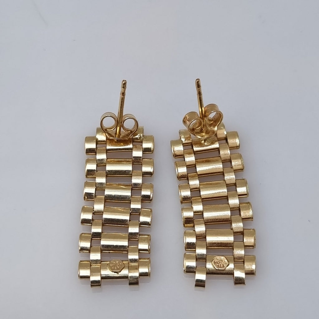 ARETES PAR. ORO. 14 K 3.6 GRMS (SEMINUEVO)