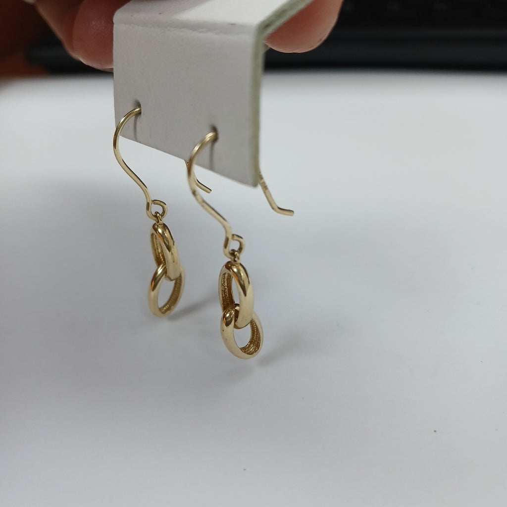 BROQUELES ORO 14K 1.7 (NUEVO)