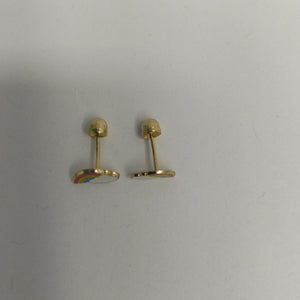 BROQUELES ORO 14K 1 (NUEVO)