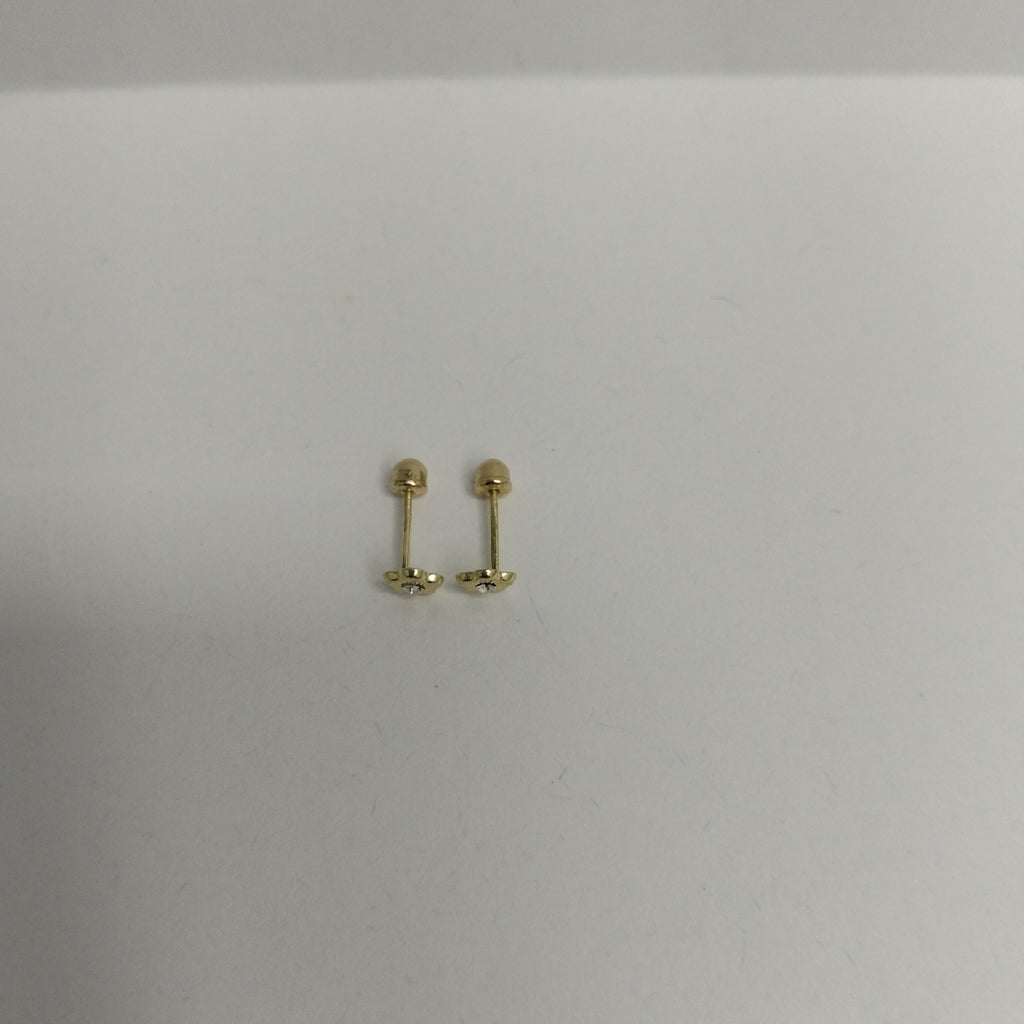 BROQUELES ORO 10K 1 (NUEVO)