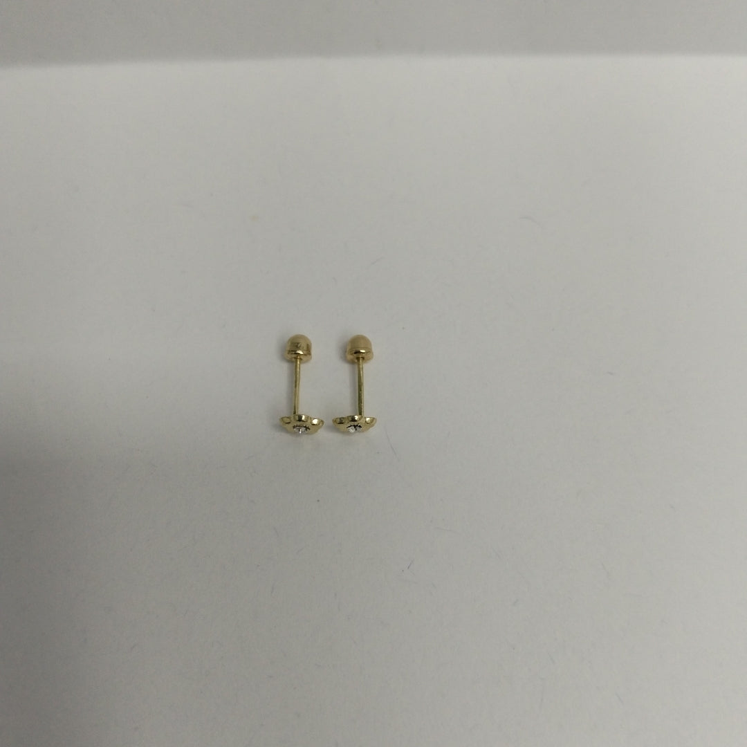 BROQUELES ORO 10K 1 (NUEVO)