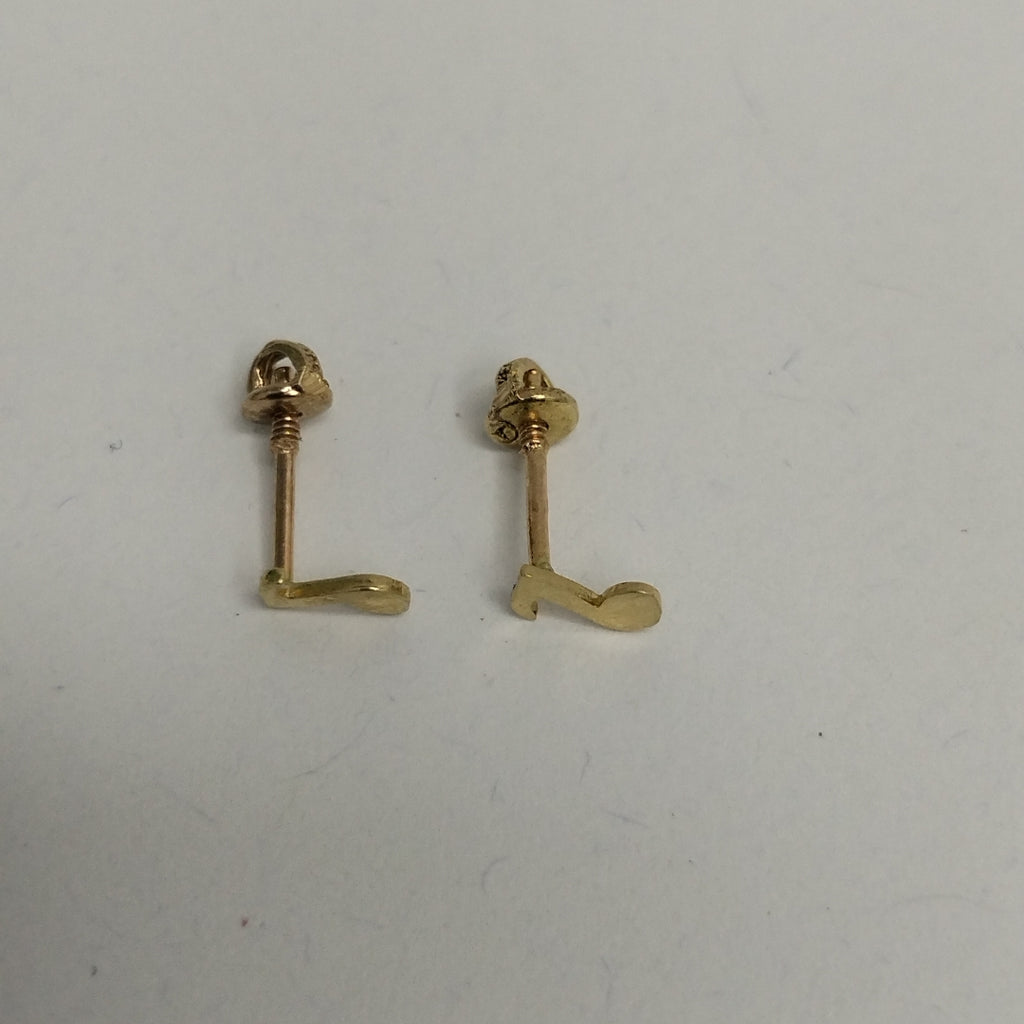 BROQUELES ORO 14K 1 (NUEVO)