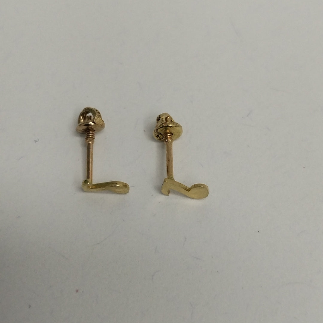 BROQUELES ORO 14K 1 (NUEVO)