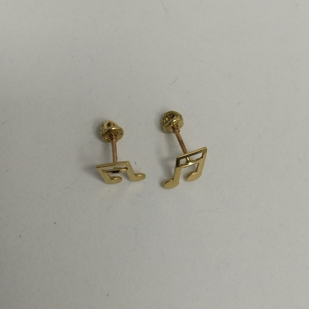 BROQUELES ORO 14K 1 (NUEVO)