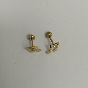 BROQUELES ORO 14K 1 (NUEVO)