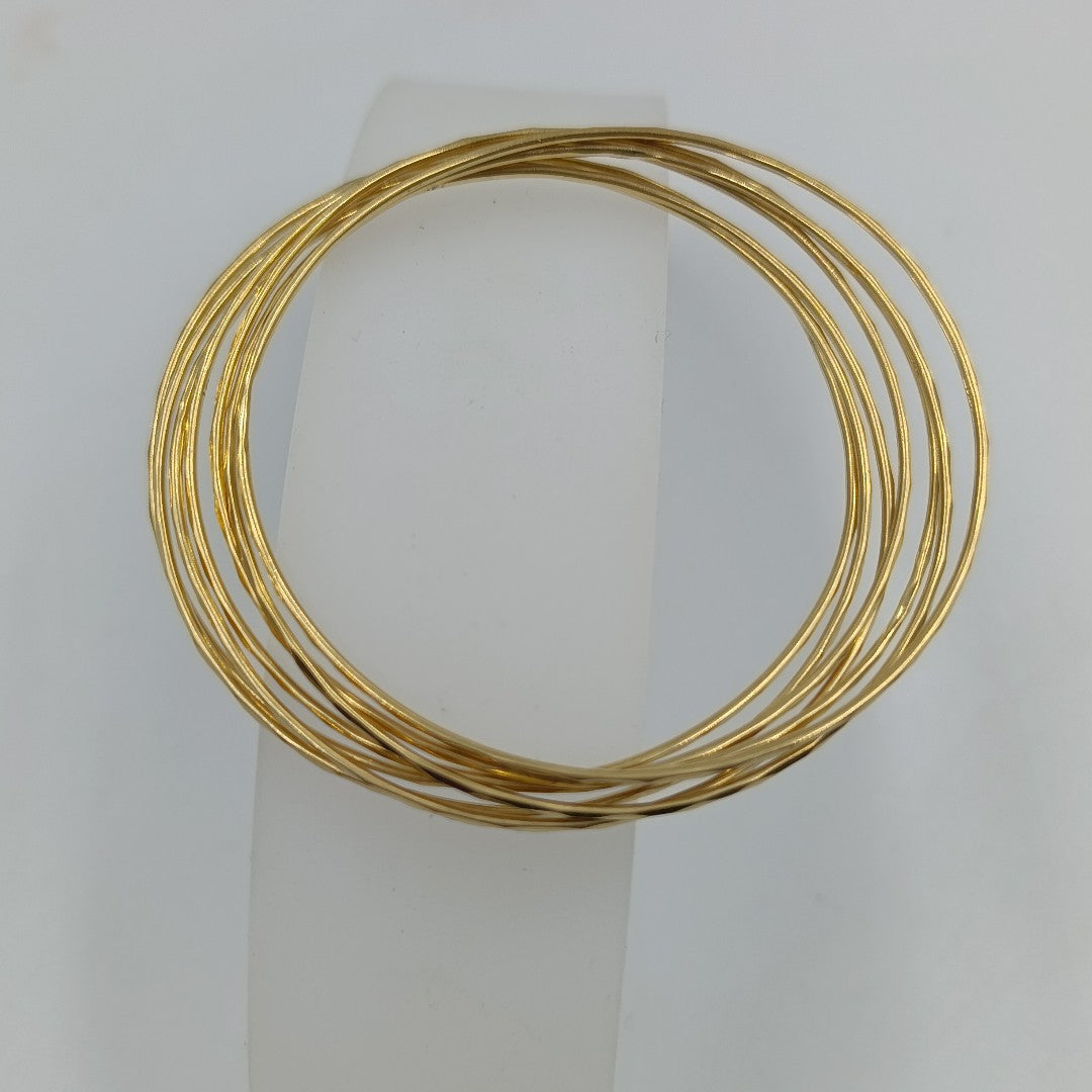 SEMANARIO DE PULSERAS. ORO. 14 K 24.4 GRMS (SEMINUEVO)